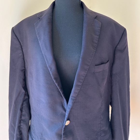 *JOS. A. BANK* Black x Gold Signature Traditional Fit Blazer Suit Jacket - Picture 4 of 9